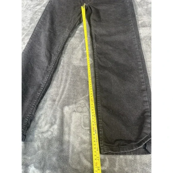 Levi's 514 Jeans Mens 30x30 Black Slim Straight Stretch Denim Casual Everyday - Picture 7 of 9